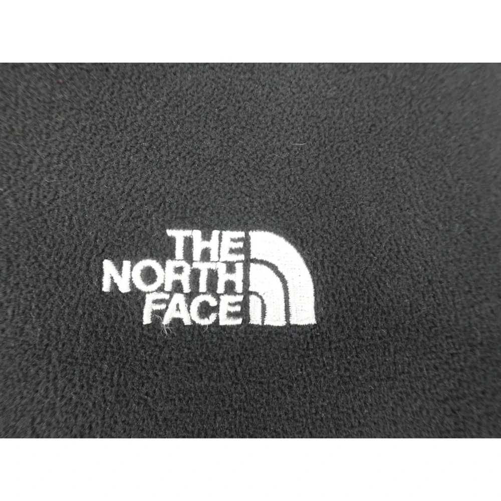 The North Face TKA 100 Fleece‎ Pullover Mens Large Black Quarter Zip Mock Neck